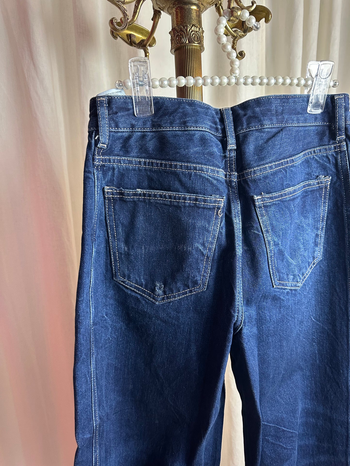 Jeans Zara donkerblauw maat 34