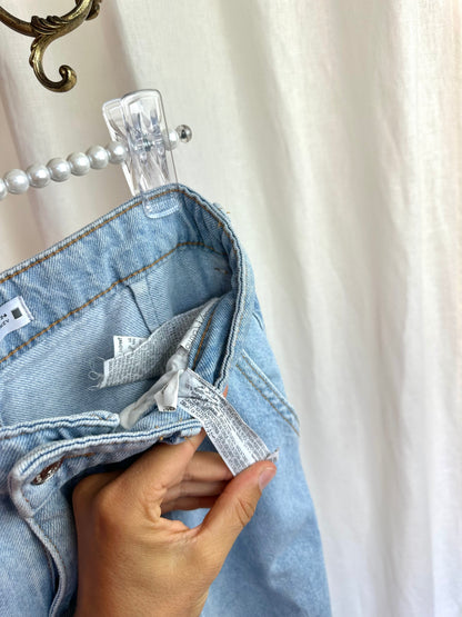 Jeans Zara wide leg lichtblauw maat 34