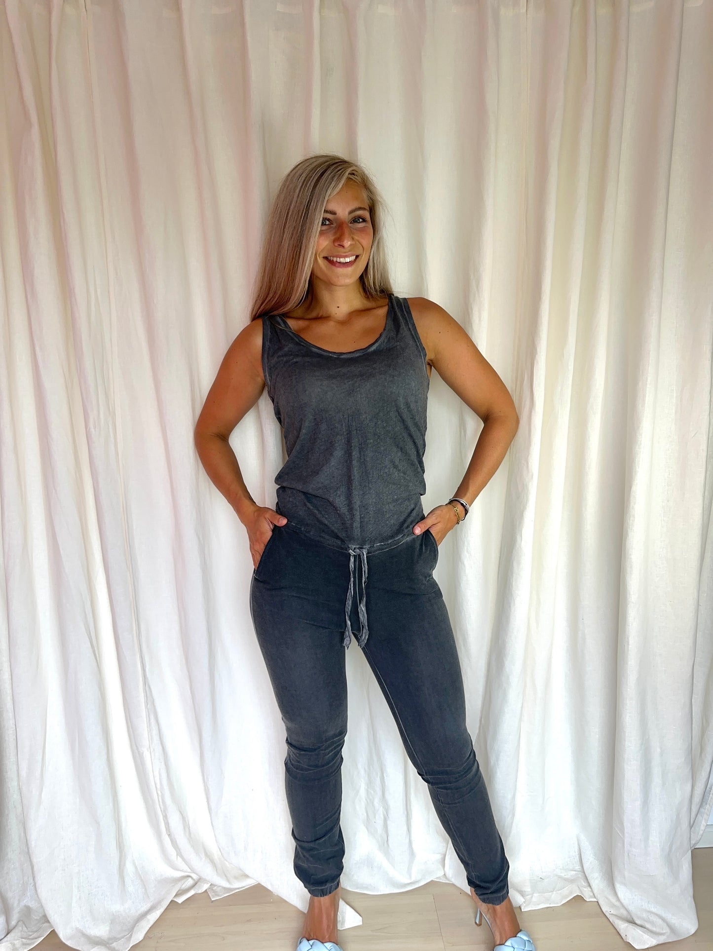 Jumpsuit Moscow grijs maat XS