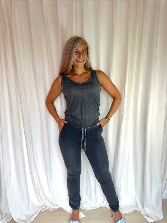 Jumpsuit Moscow grijs maat XS