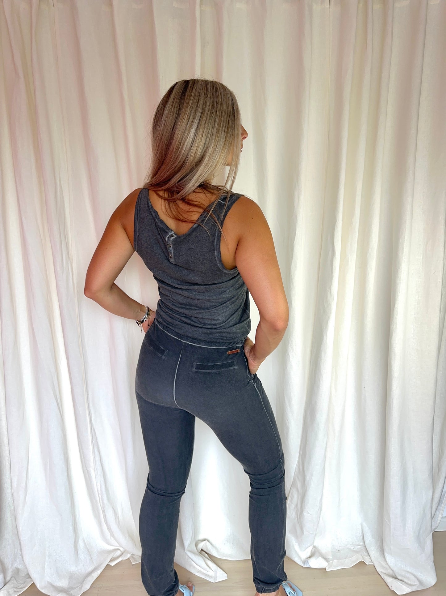Jumpsuit Moscow grijs maat XS