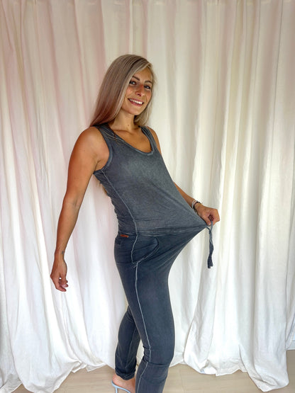 Jumpsuit Moscow grijs maat XS
