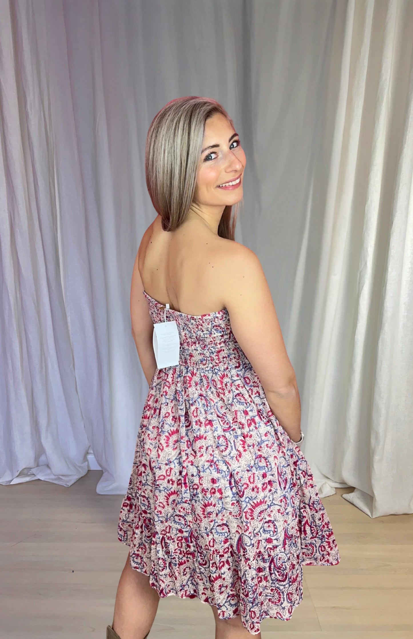 Robe bustier Antik Batik