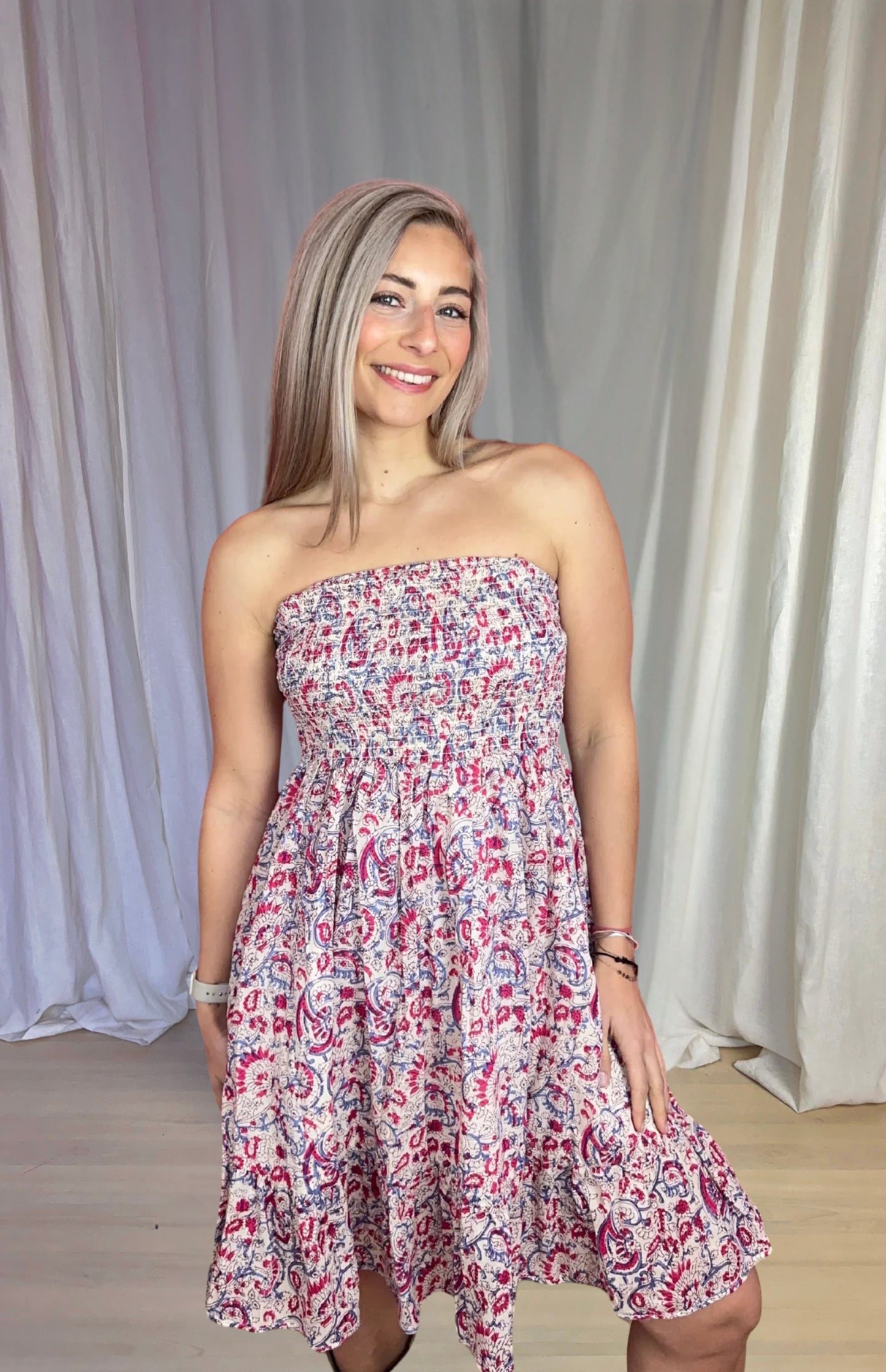 Robe bustier Antik Batik