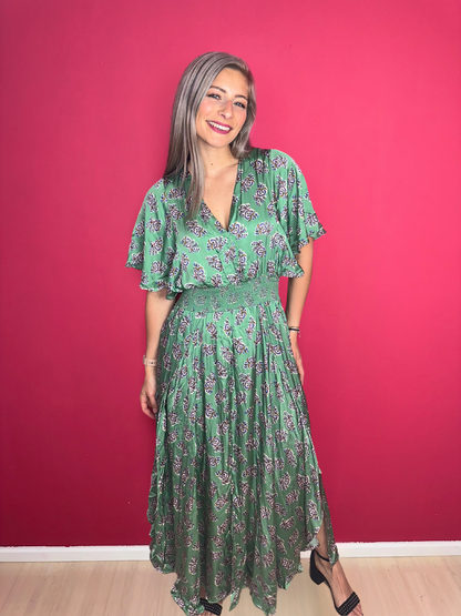 Jurk Berenice Paris Viscose – Vrouwelijke Zomerjurk Maat 40