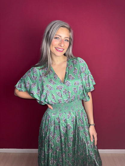 Jurk Berenice Paris Viscose – Vrouwelijke Zomerjurk Maat 40
