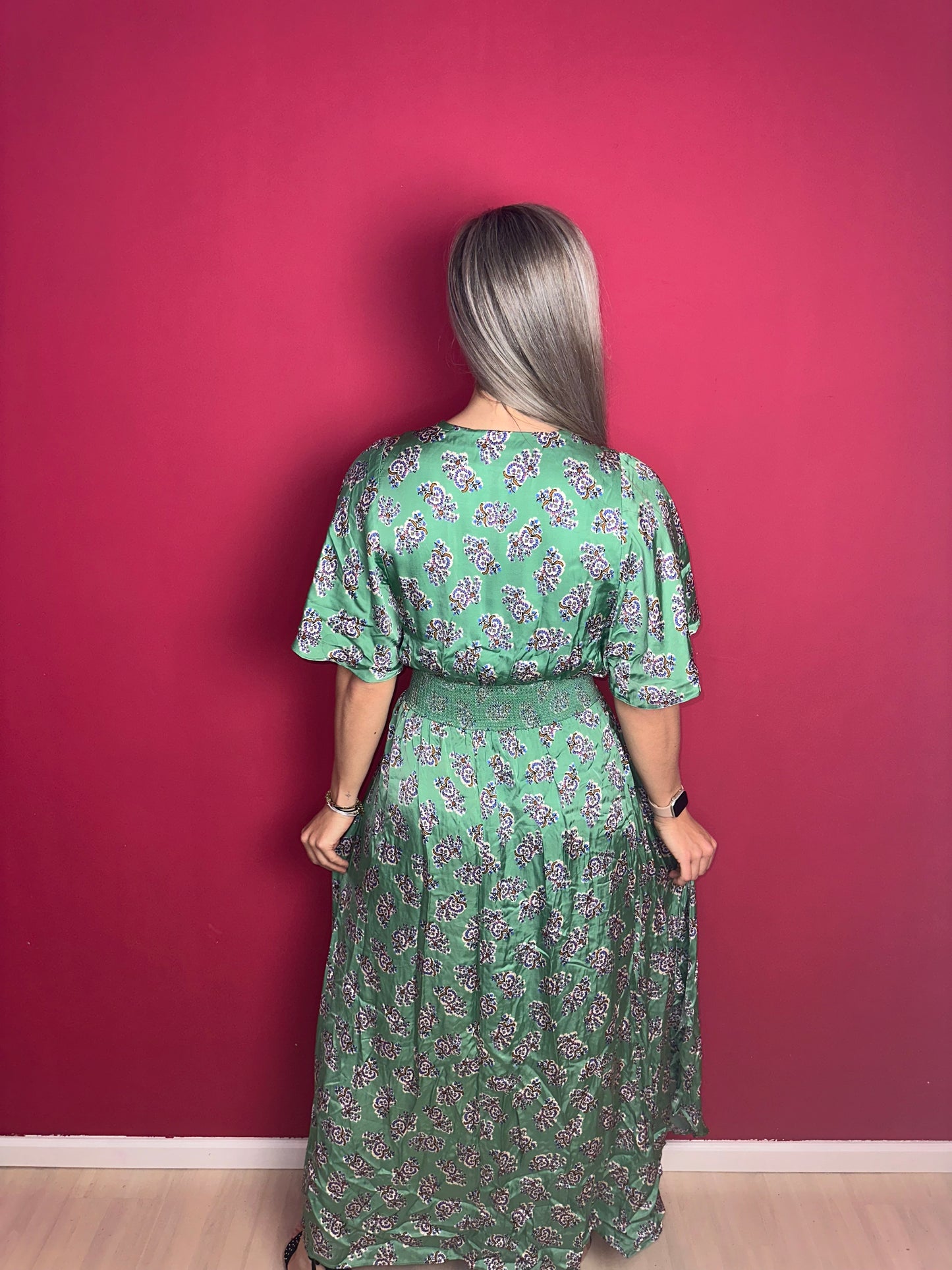 Jurk Berenice Paris Viscose – Vrouwelijke Zomerjurk Maat 40