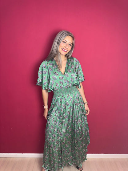 Jurk Berenice Paris Viscose – Vrouwelijke Zomerjurk Maat 40