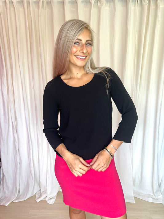 Jurk DKNY zwart,roze maat S