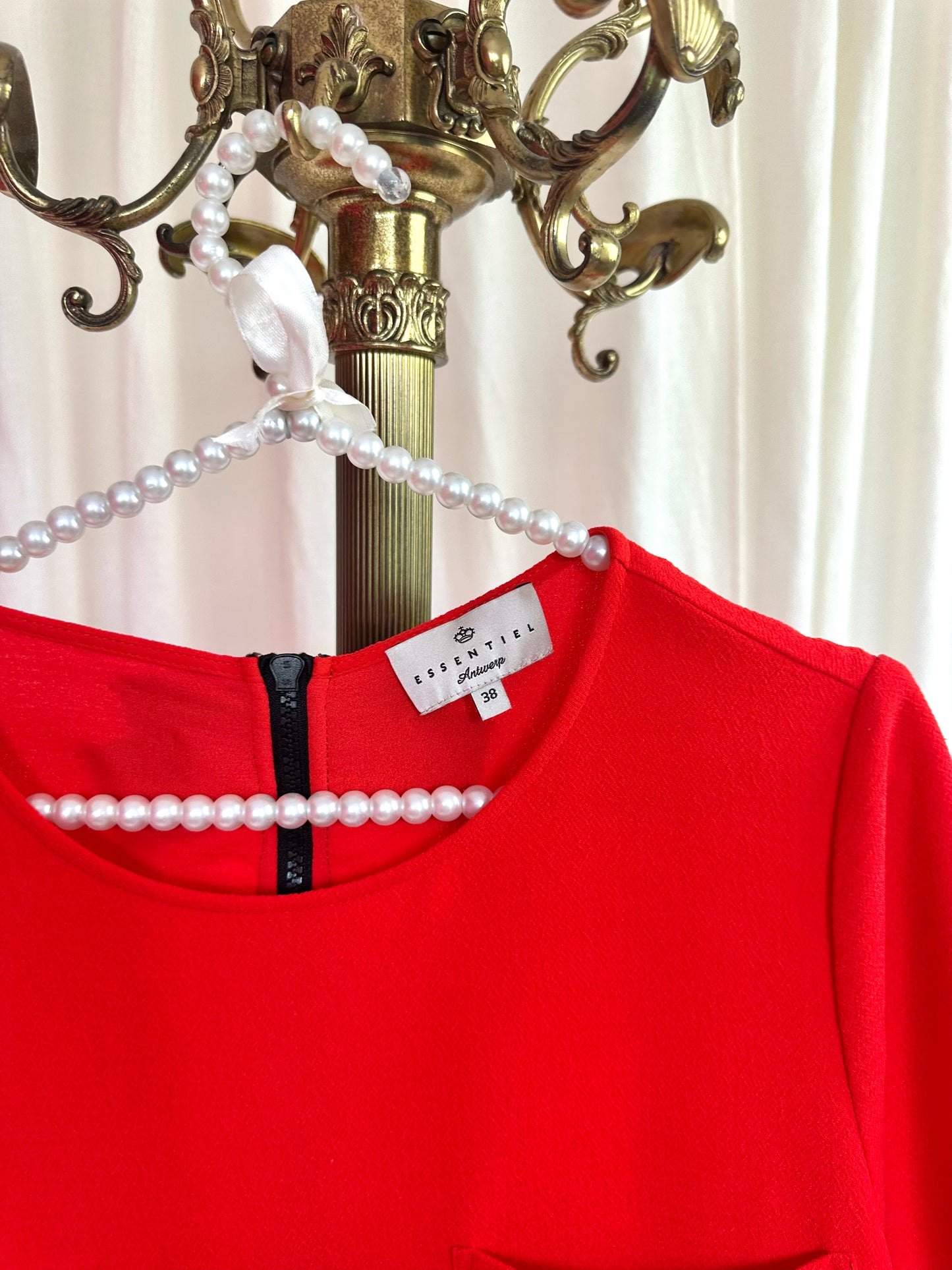 Jurk Essentiel Antwerp rood maat M