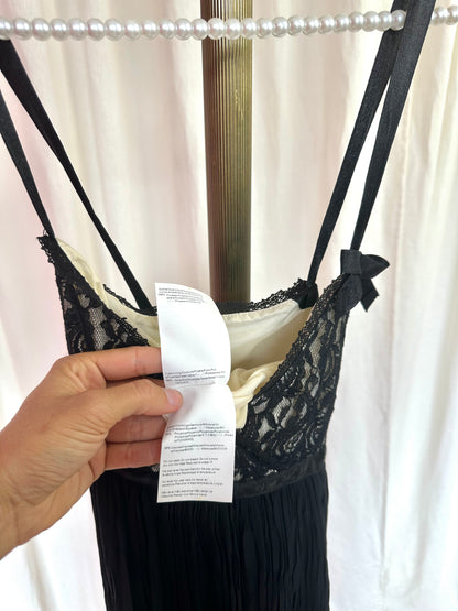 Jurk Hugo Boss kant zwart,wit maat 38