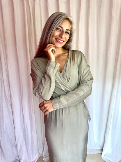Jurk Humanoid khaki maat S