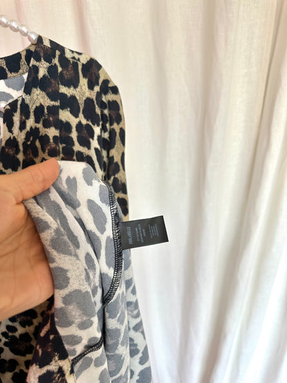 Jurk Juul&Belle panterprint bruin maat M