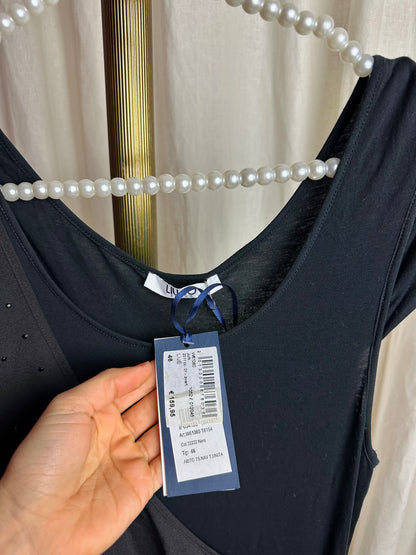 Jurk Liu Jo Elegante Zomerjurk zwart – Maat 42