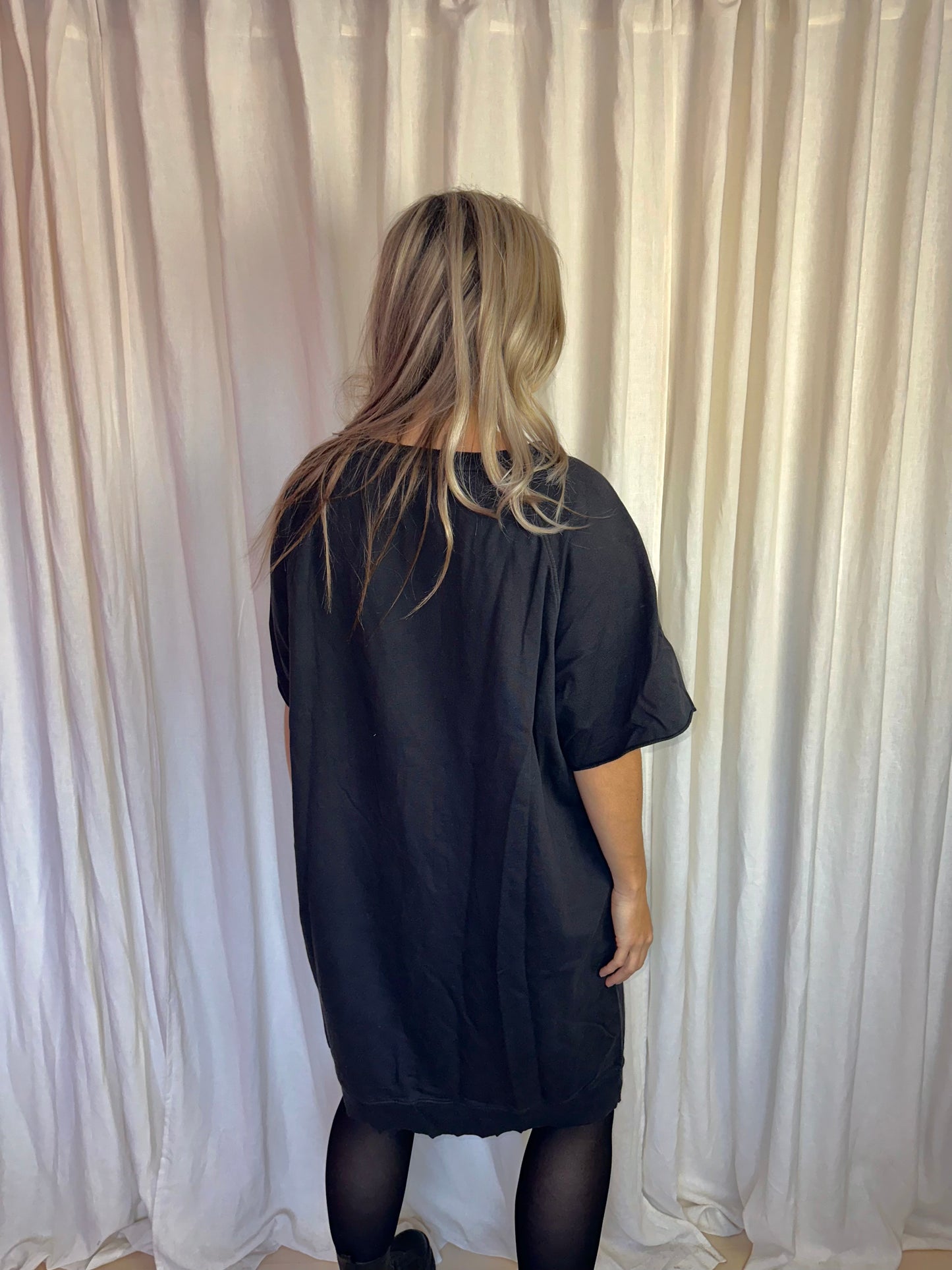 Jurk SET Sweater 'No rules' Katoen – Casual Comfort Maat 40