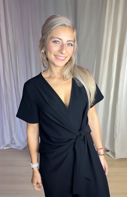 Jurk Sandro Ferrone zwart maat 38