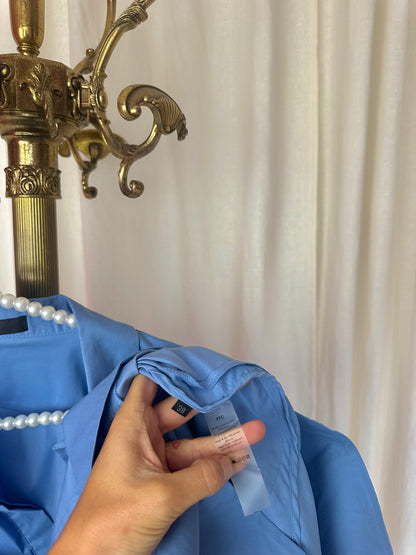 Jurk overhemd FFC blauw - maat 38 (M)