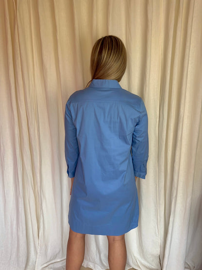 Jurk overhemd FFC blauw - maat 38 (M)
