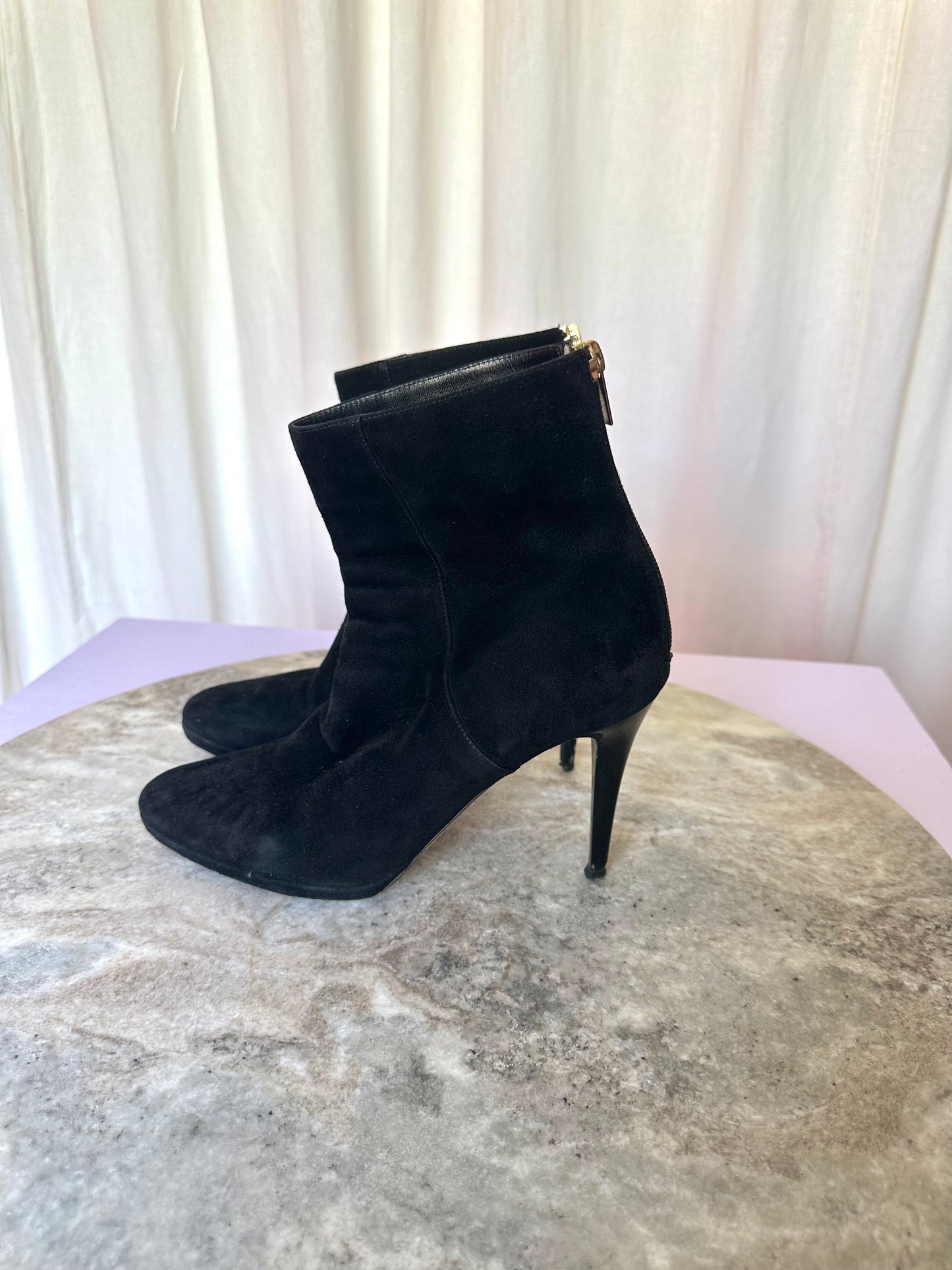 Laarsjes Jimmy Choo suede zwart - Maat 39,5
