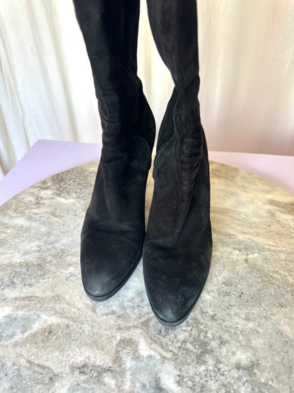 Laarzen Enrico Antinori suede zwart maat 39,5