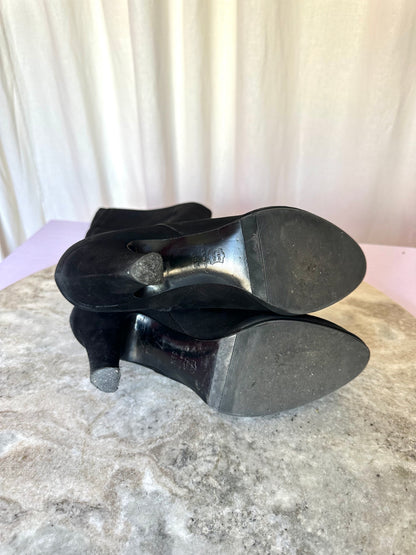 Laarzen Enrico Antinori suede zwart maat 39,5