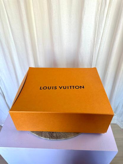 Laarzen Louis Vuitton suede zwart/ panterprint - Maat 39