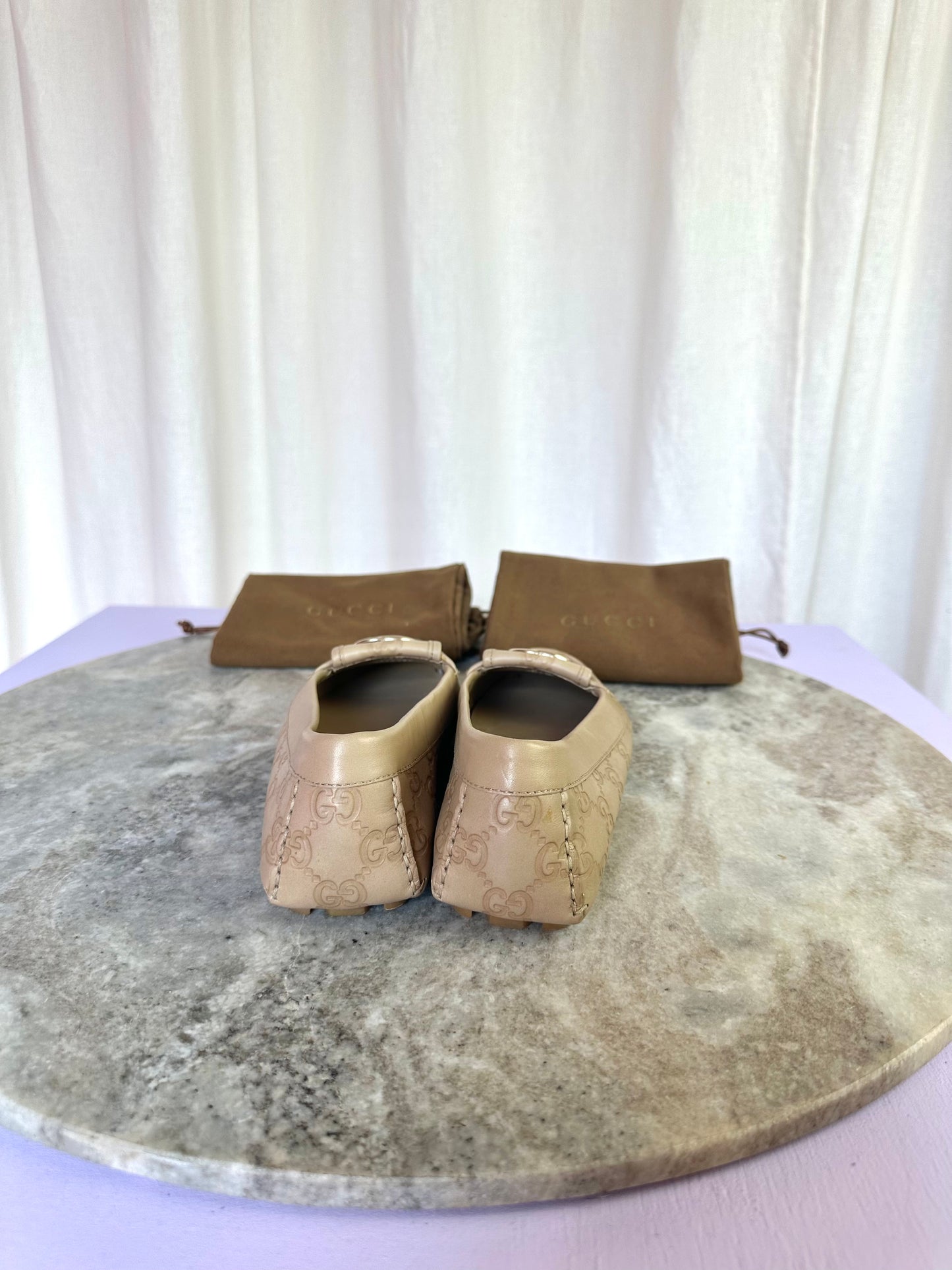 Loafers Gucci beige - Maat 36