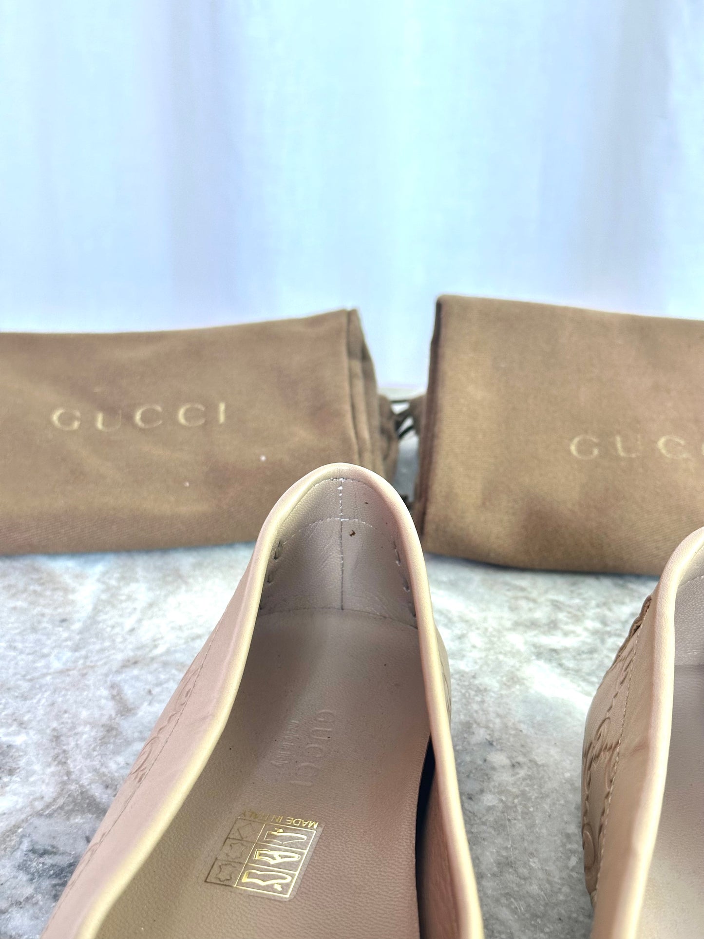 Loafers Gucci beige - Maat 36