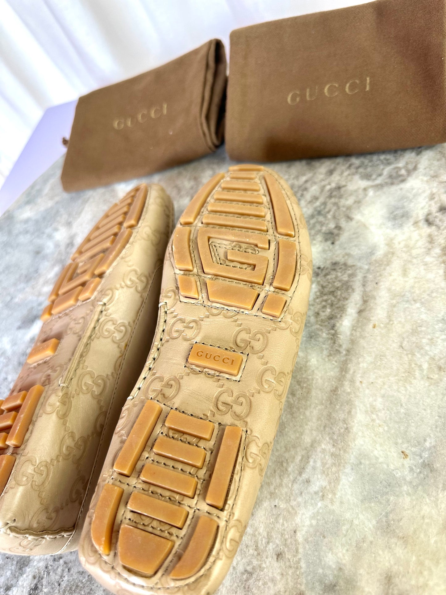 Loafers Gucci beige - Maat 36