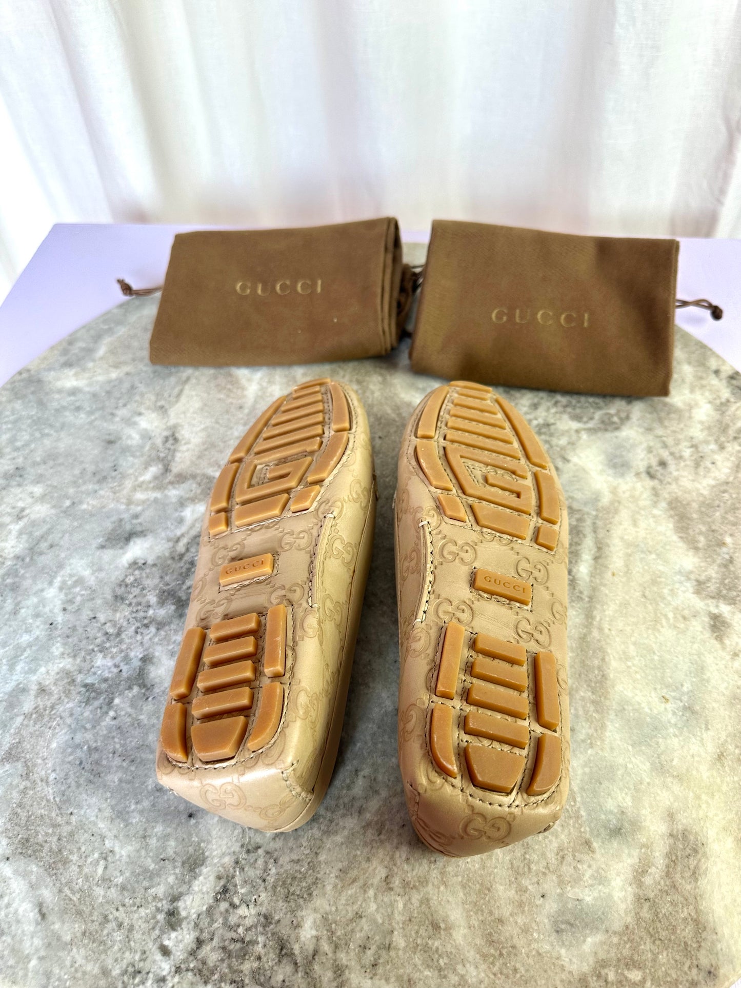 Loafers Gucci beige - Maat 36