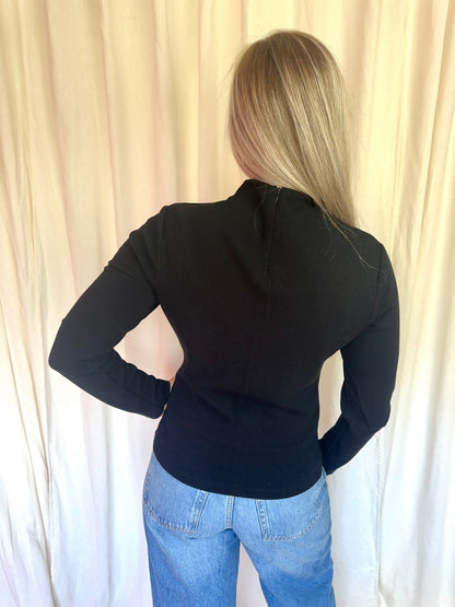 Longsleeve Lune Active zwart L