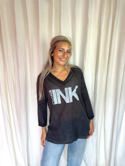 Longsleeve Penn&Ink grijs maat S