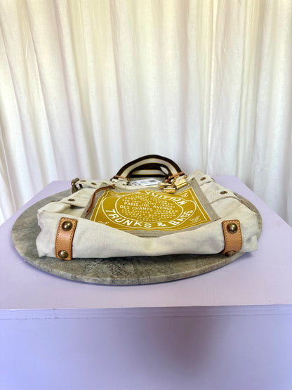 Louis Vuitton Globe shopper bag tote beige