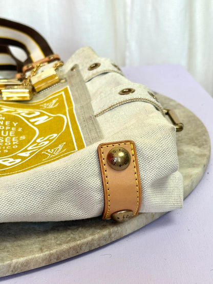 Louis Vuitton Globe shopper bag tote beige