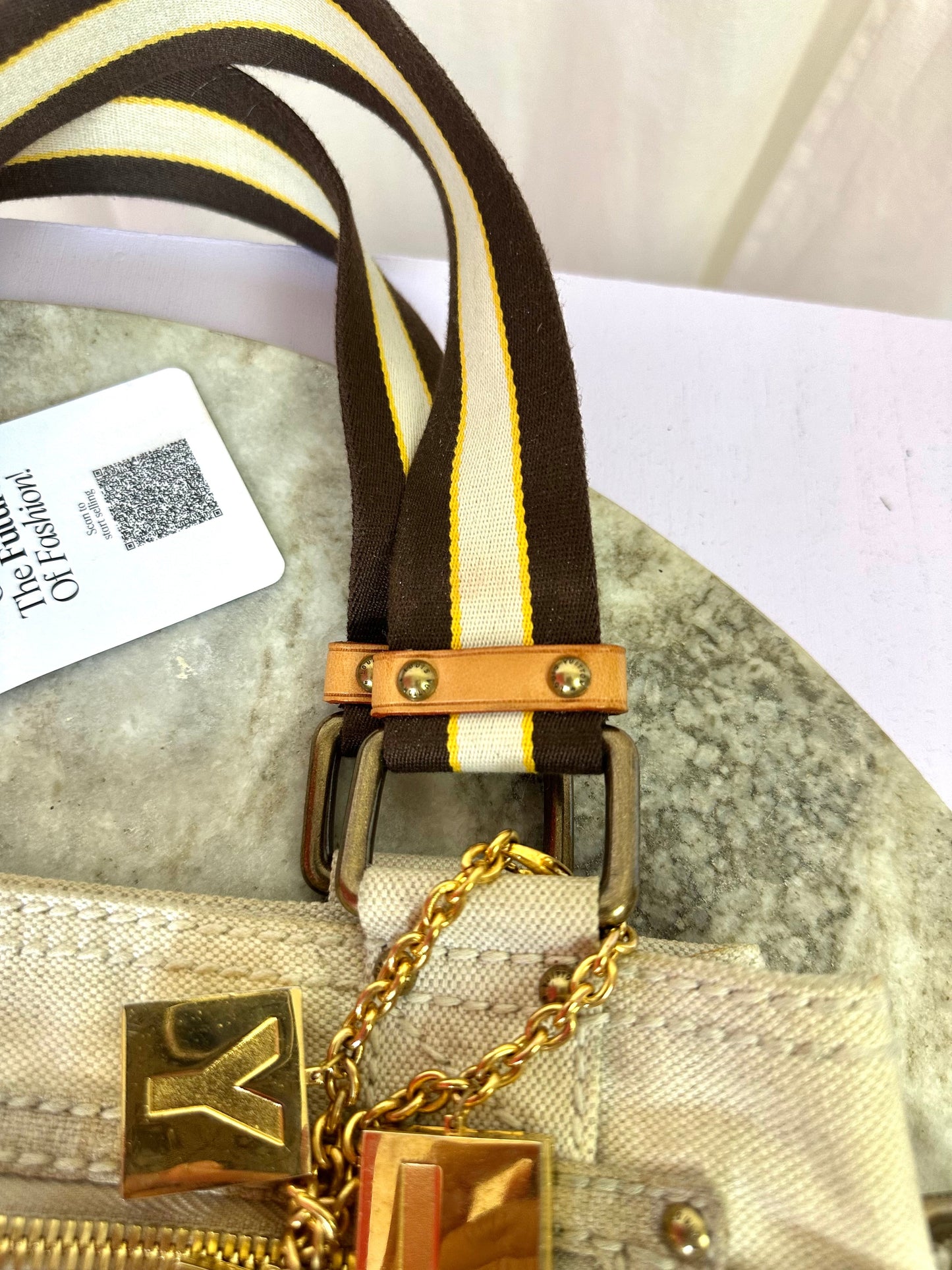 Louis Vuitton Globe shopper bag tote beige