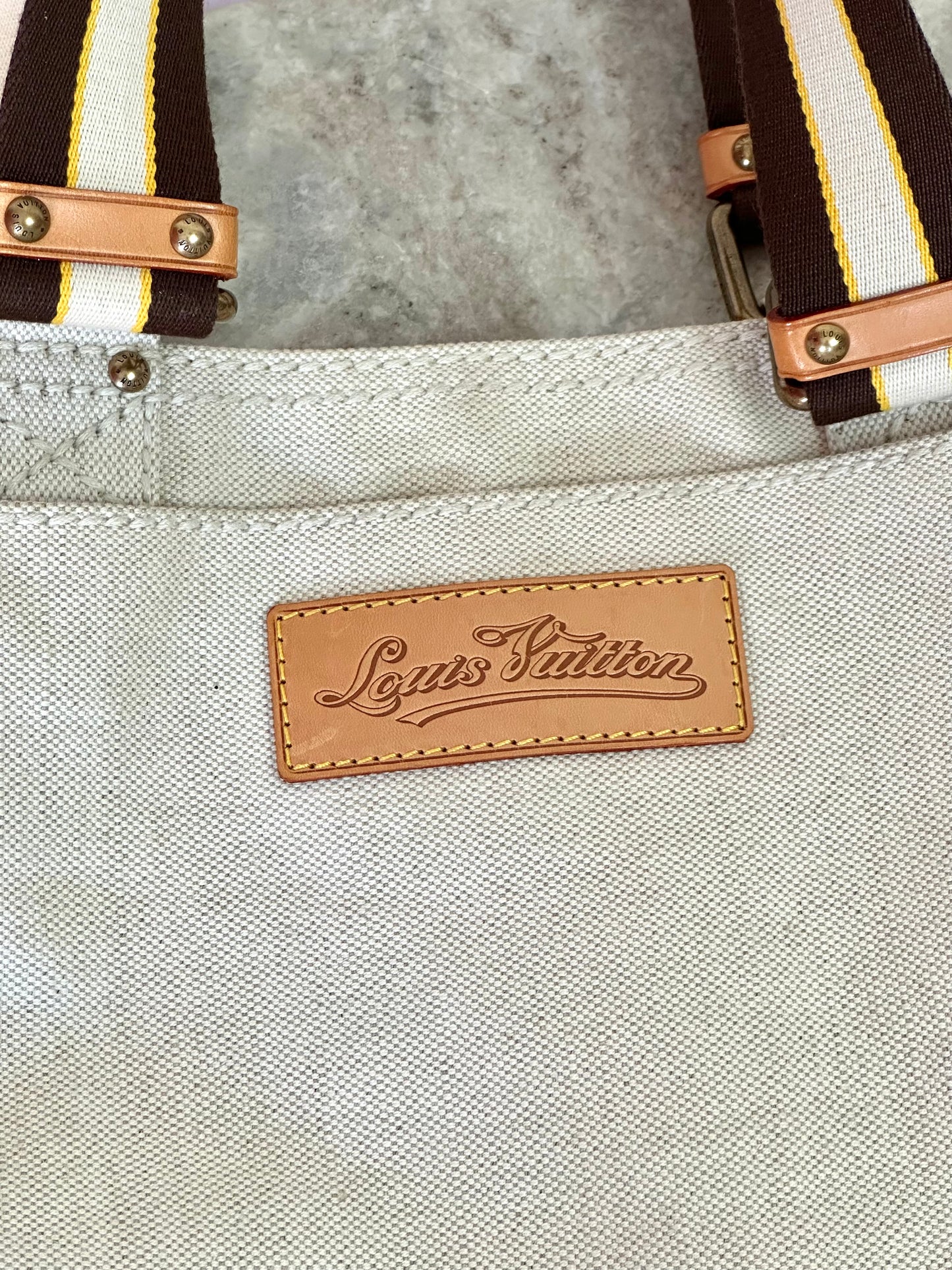 Louis Vuitton Globe shopper bag tote beige
