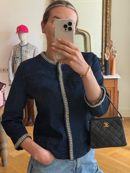 Spijkerjas Liu Jo ketting - Maat 42