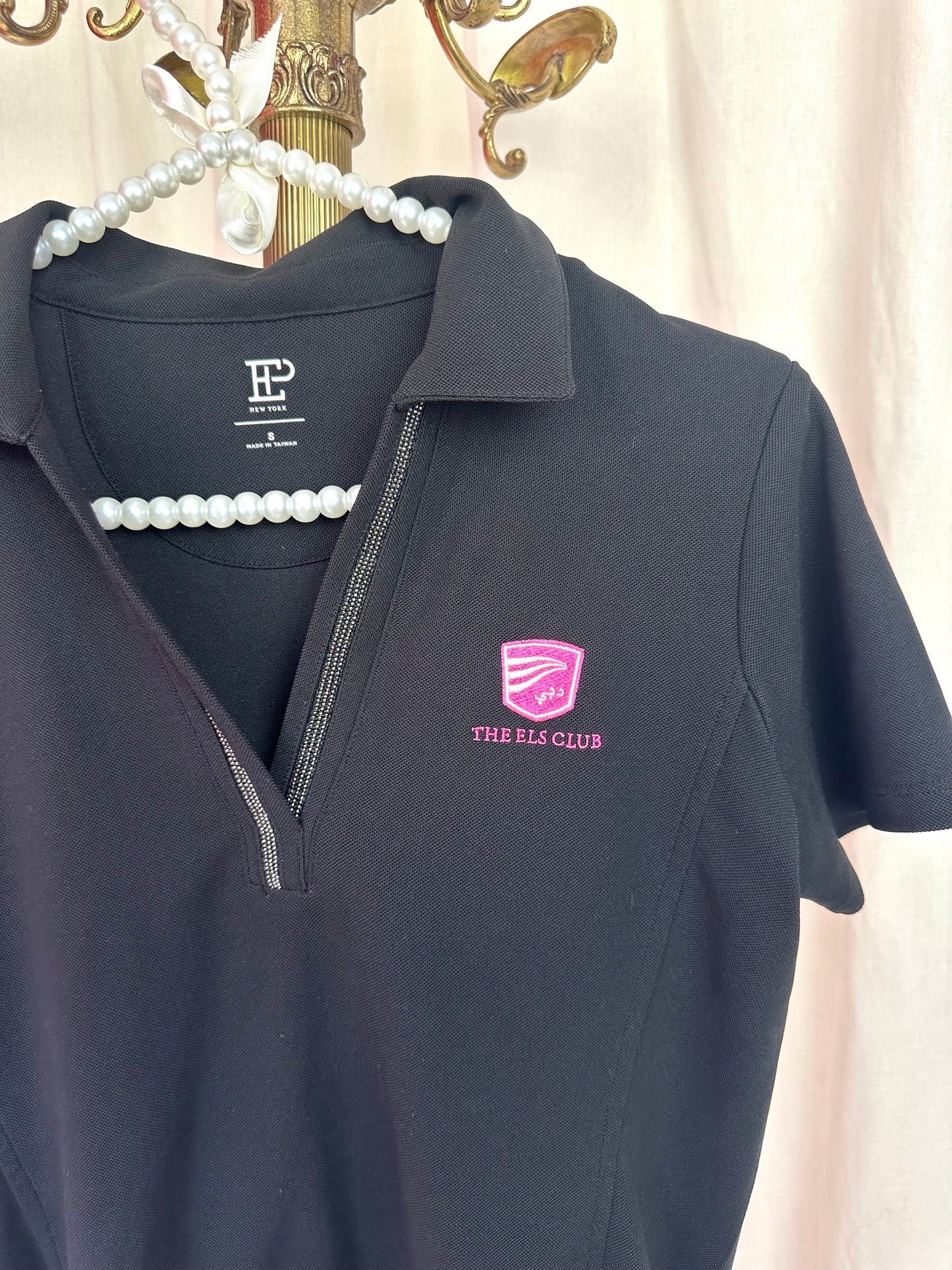 Polo The Els Club New York zwart maat S