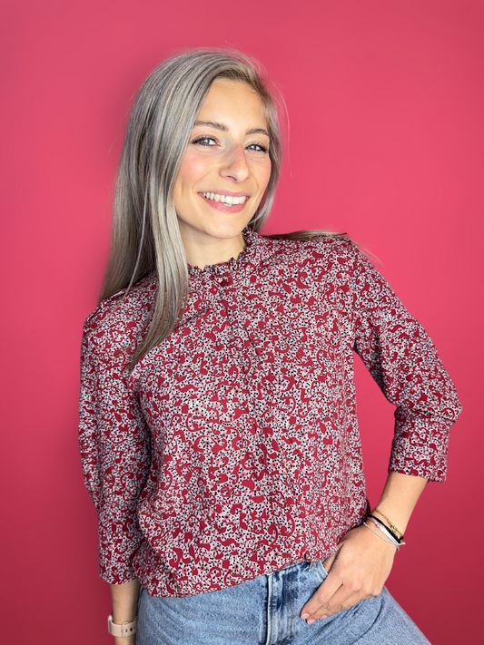 Prachtige ba&sh blouse | maat 3 (M/L)