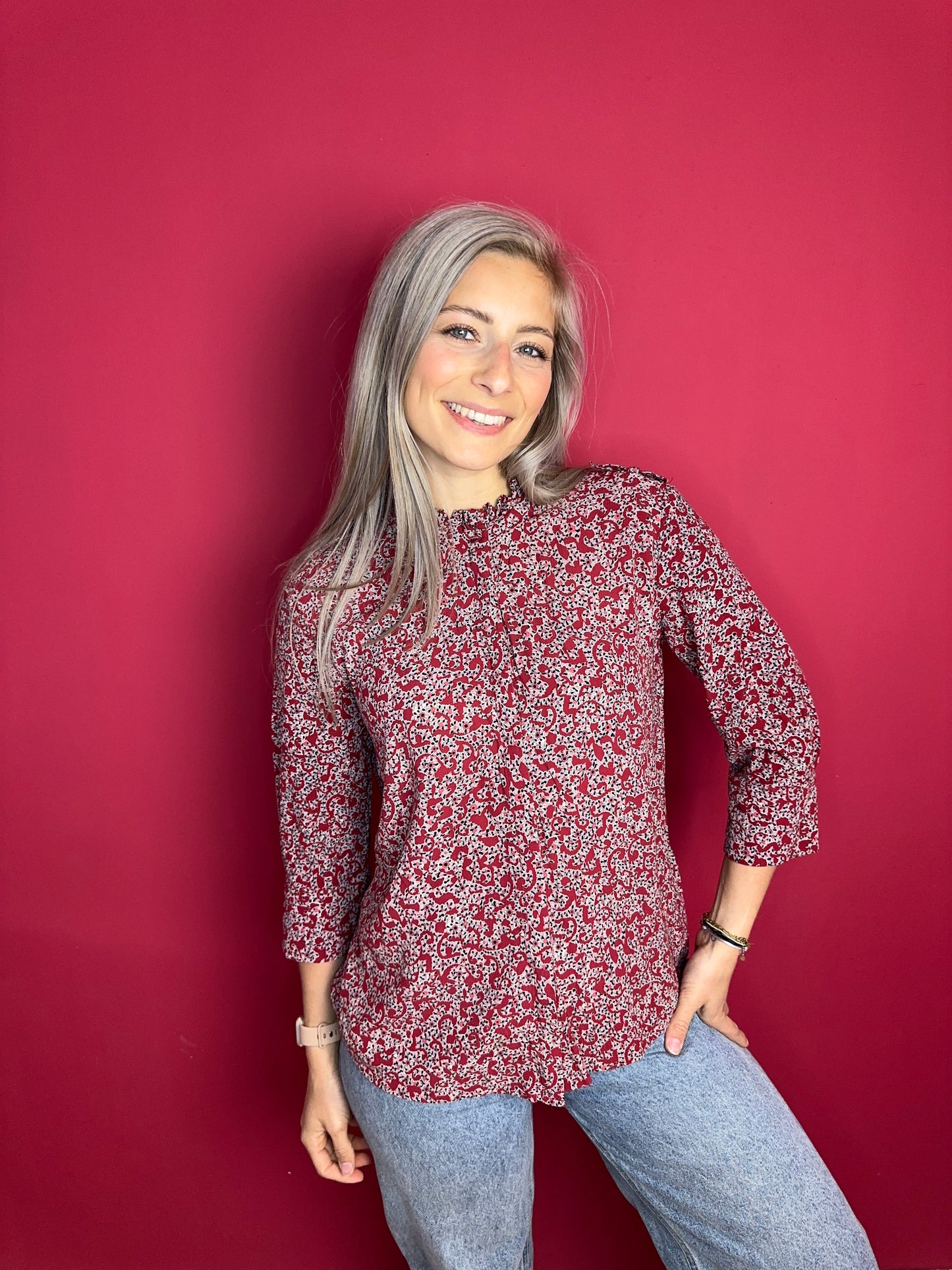 Prachtige ba&sh blouse | maat 3 (M/L)