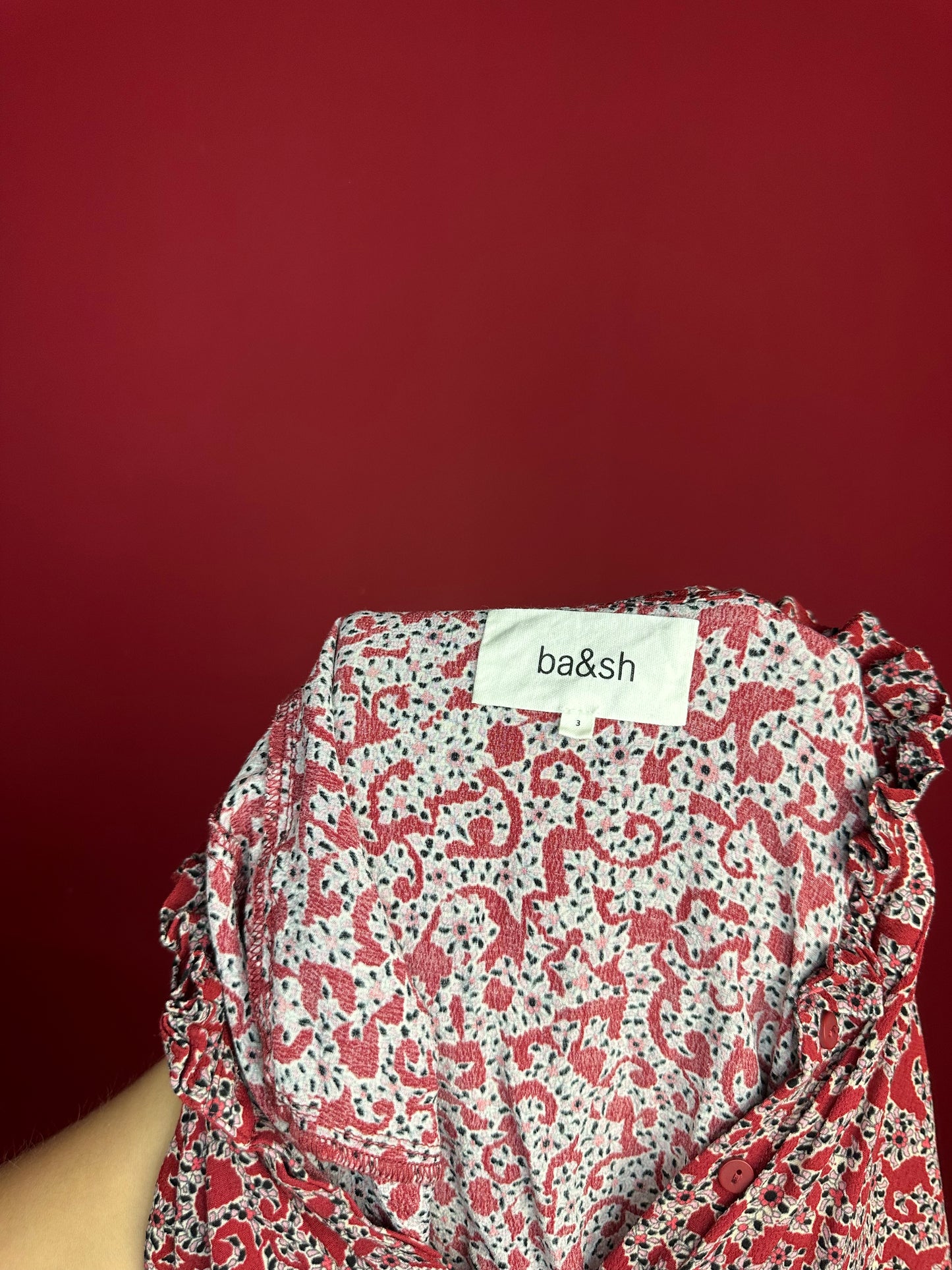 Prachtige ba&sh blouse | maat 3 (M/L)