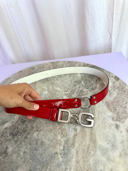 Riem D&G lak rood - 95CM