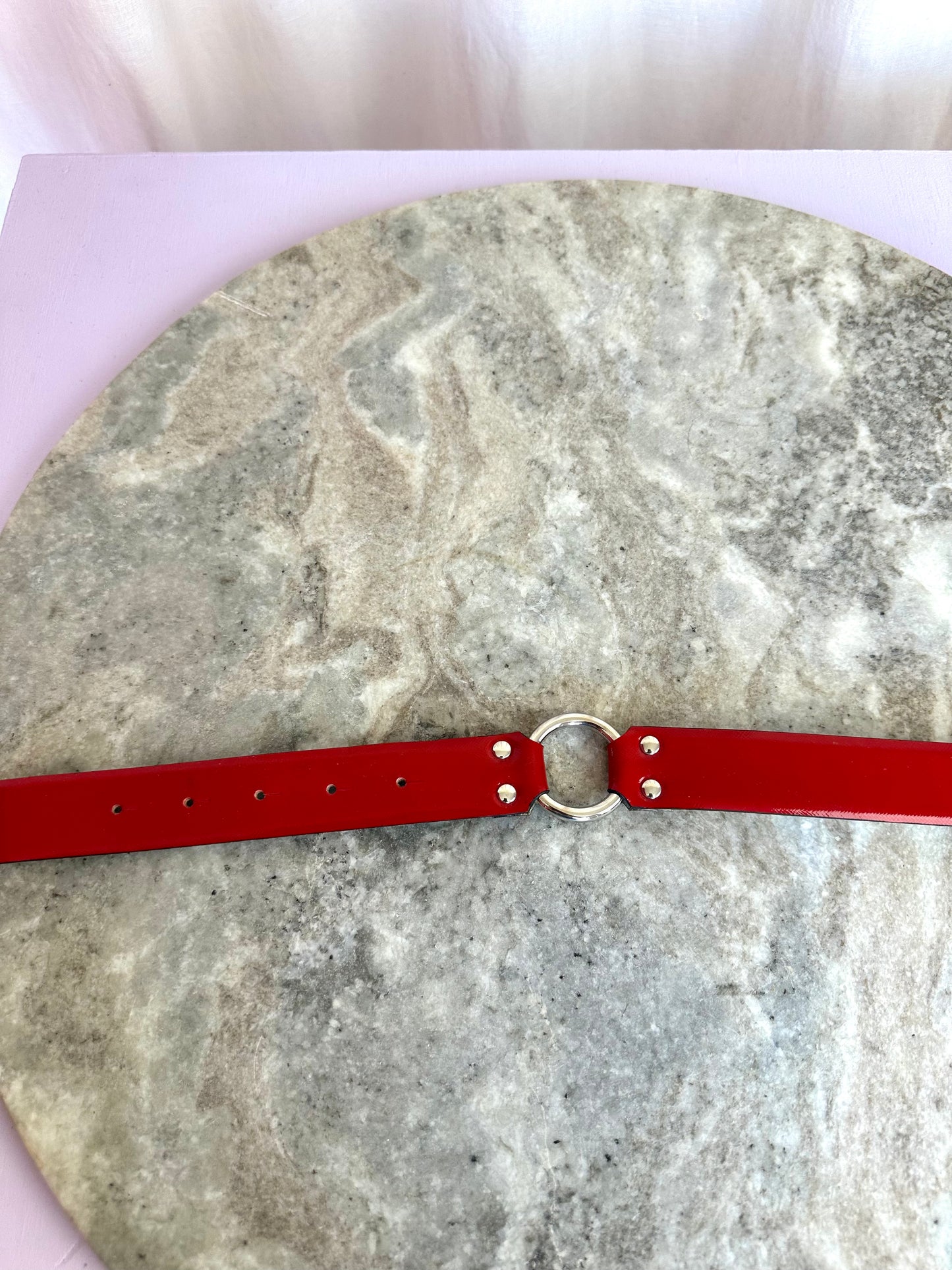 Riem D&G lak rood - 95CM