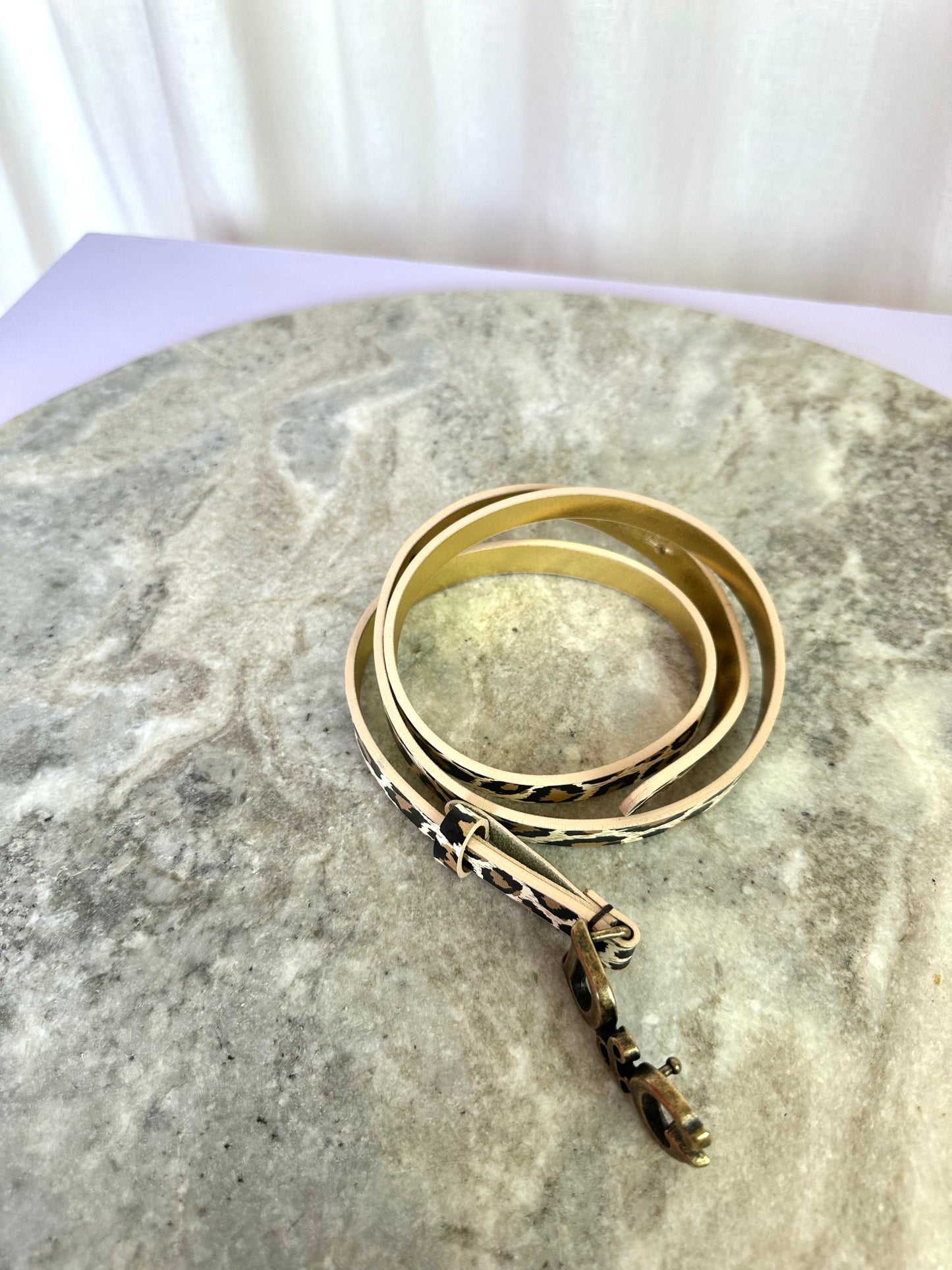 Riem Dolce & Gabbana panterprint - 90 cm