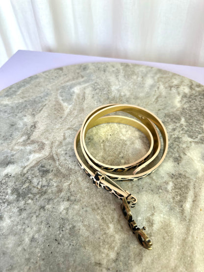 Riem Dolce & Gabbana panterprint - 90 cm