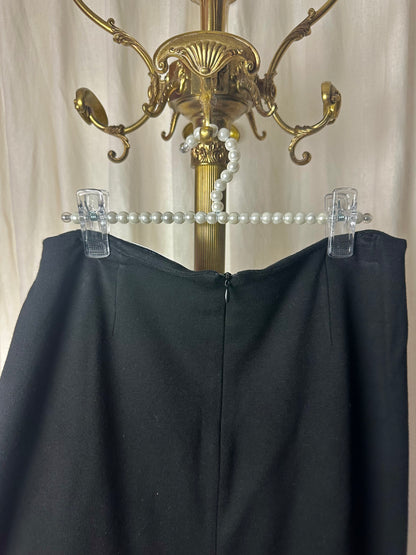 Rok Anna Rachele print kettingen goud,roze,zwart maat 40
