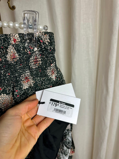 Rok Berenice Jaelle smocks zwart - Maat 40
