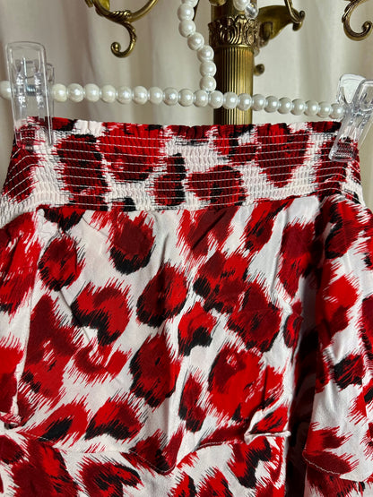 Rok Dante6 print rood - Maat 5