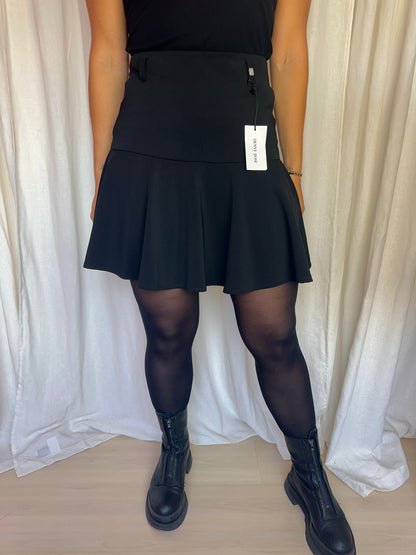 Rok Denny Rose peplum zwart maat 40
