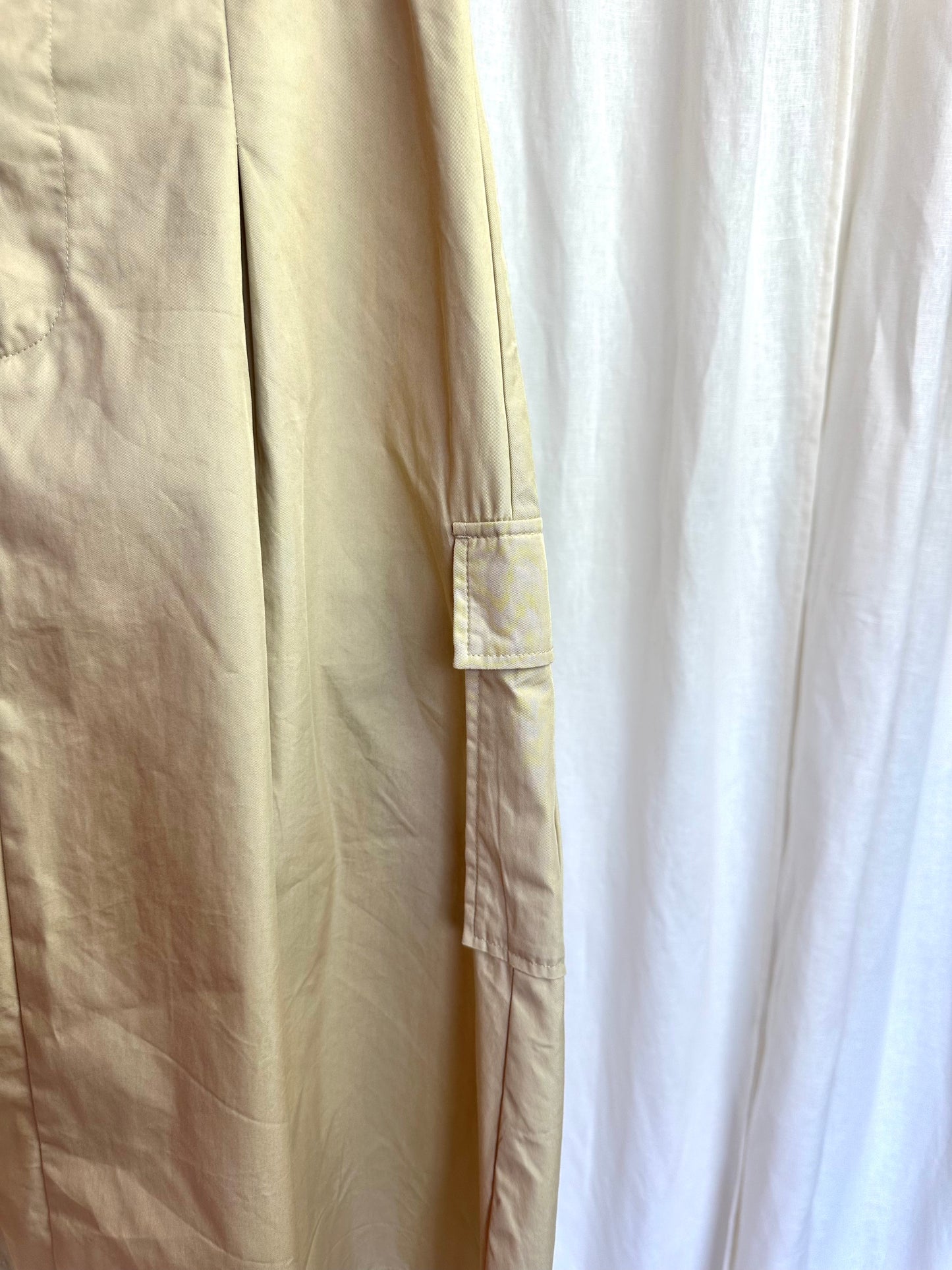 Rok H&M Divided cargo beige maat XS